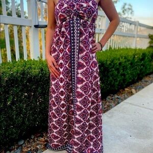 𝅺boho Morocco style maxi dress